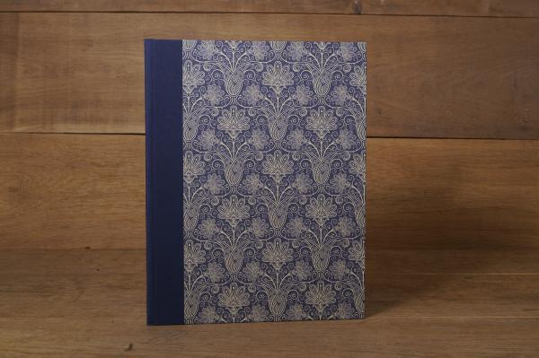 Document folder dark green handmade from Germany